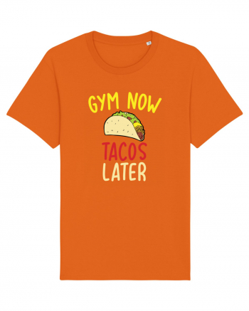 Gym now, Tacos Later Bright Orange