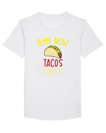 Gym now, Tacos Later White