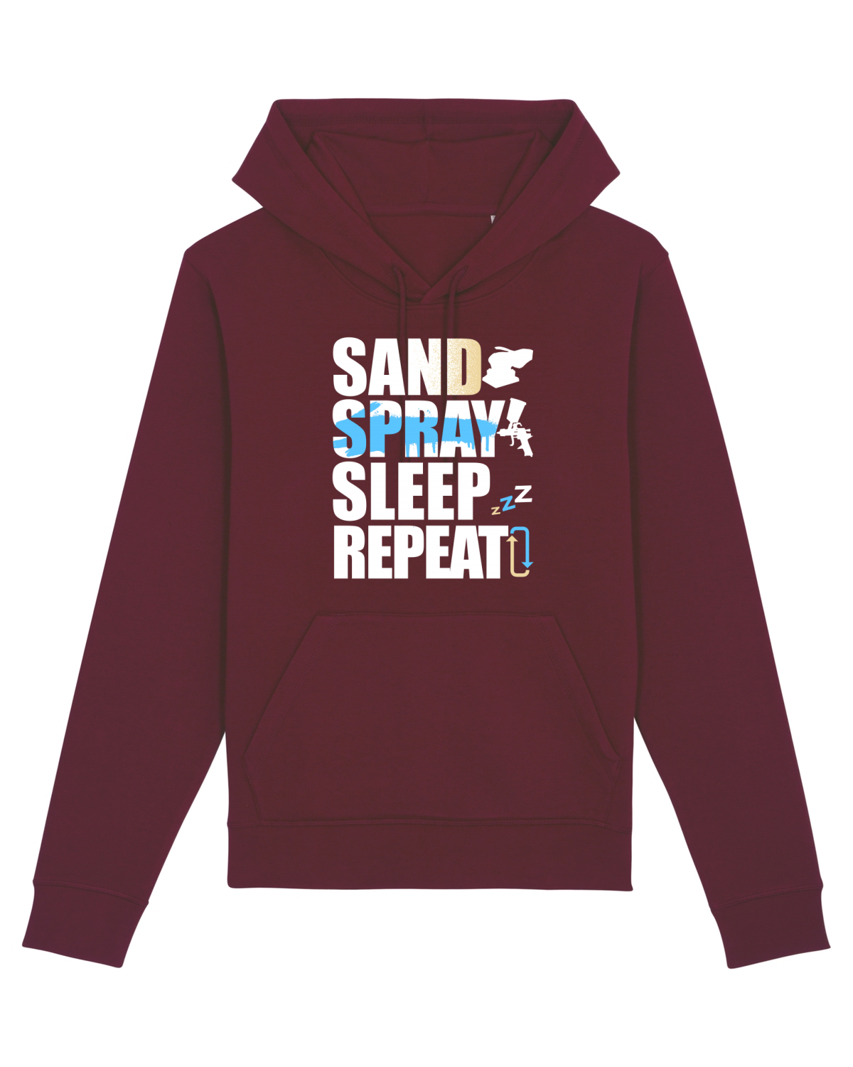 Hanorac Unisex Drummer Burgundy