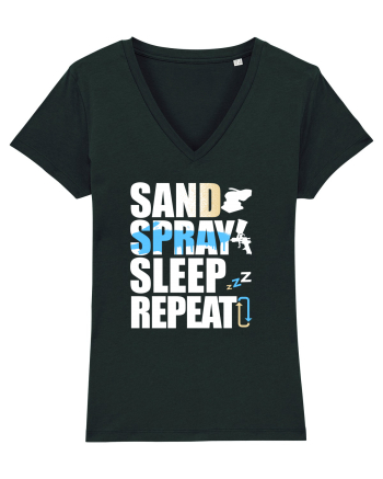 Sand Spray Sleep Repeat Black