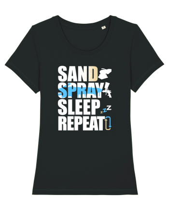Sand Spray Sleep Repeat Black