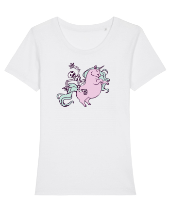 Călărind unicornii White