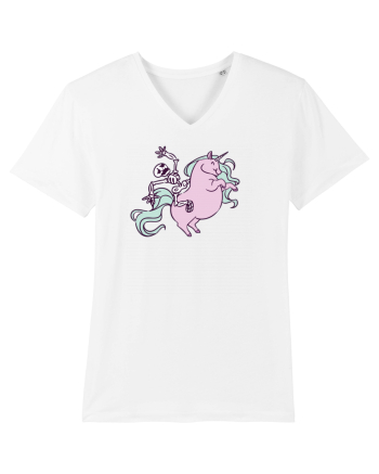 Călărind unicornii White