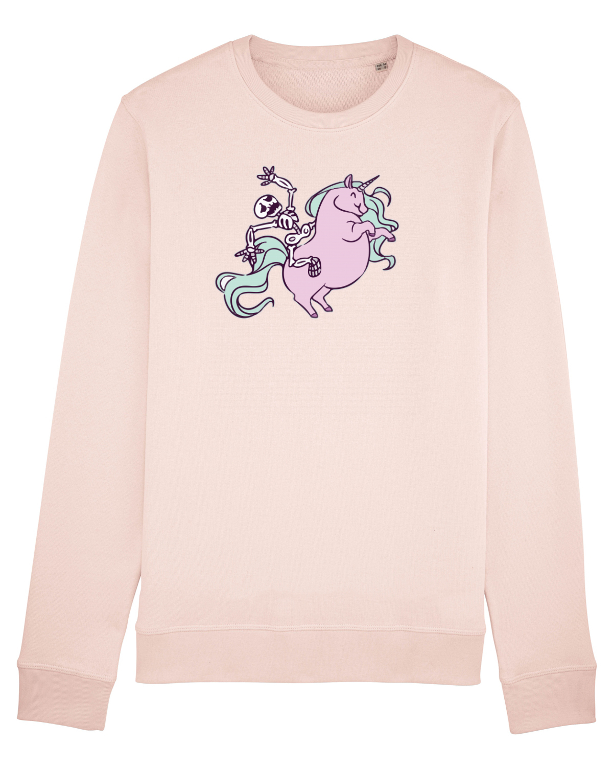 Bluză mânecă lungă Unisex Rise Candy Pink