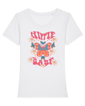 Hippie babe White