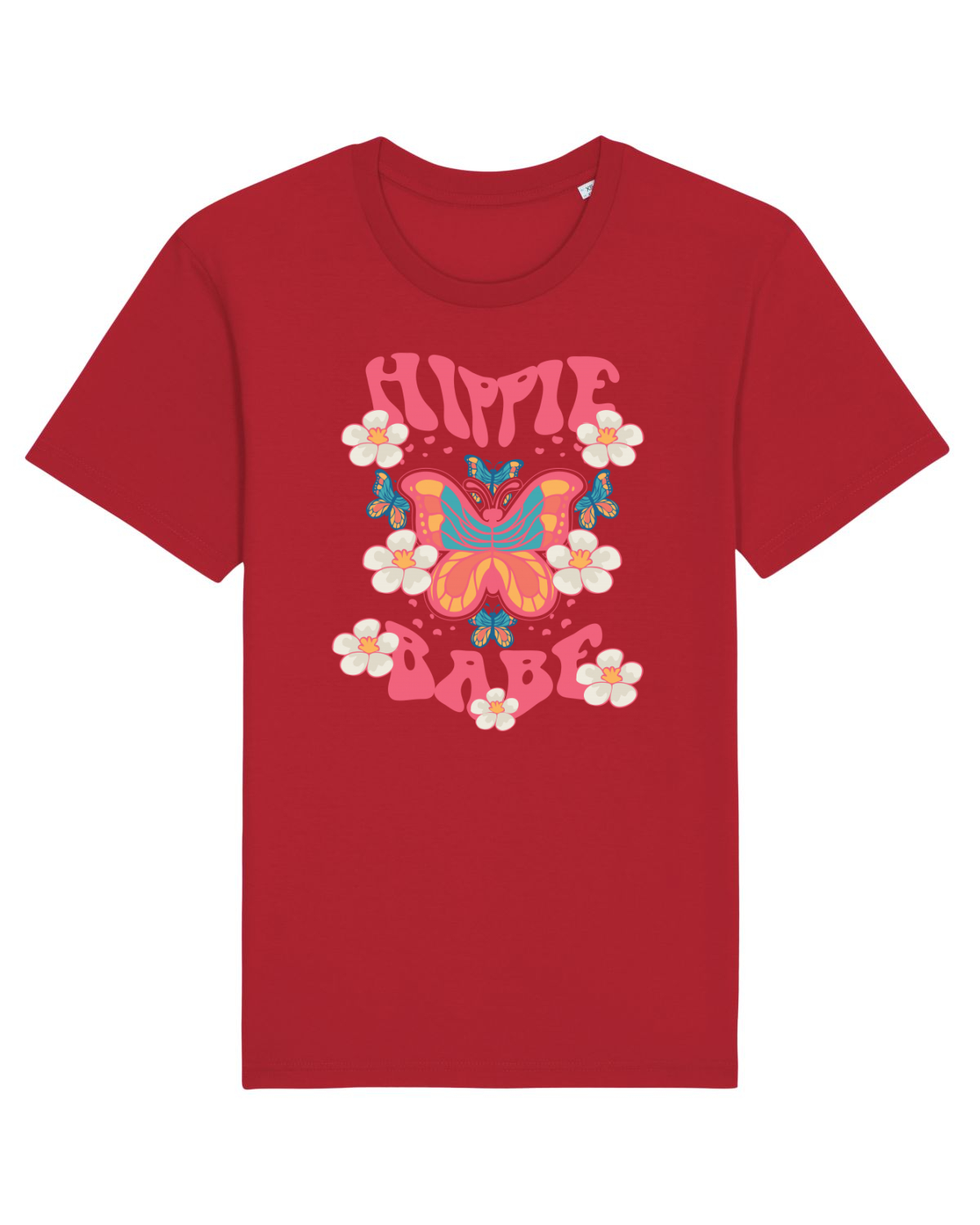 Tricou mânecă scurtă Unisex Rocker Red