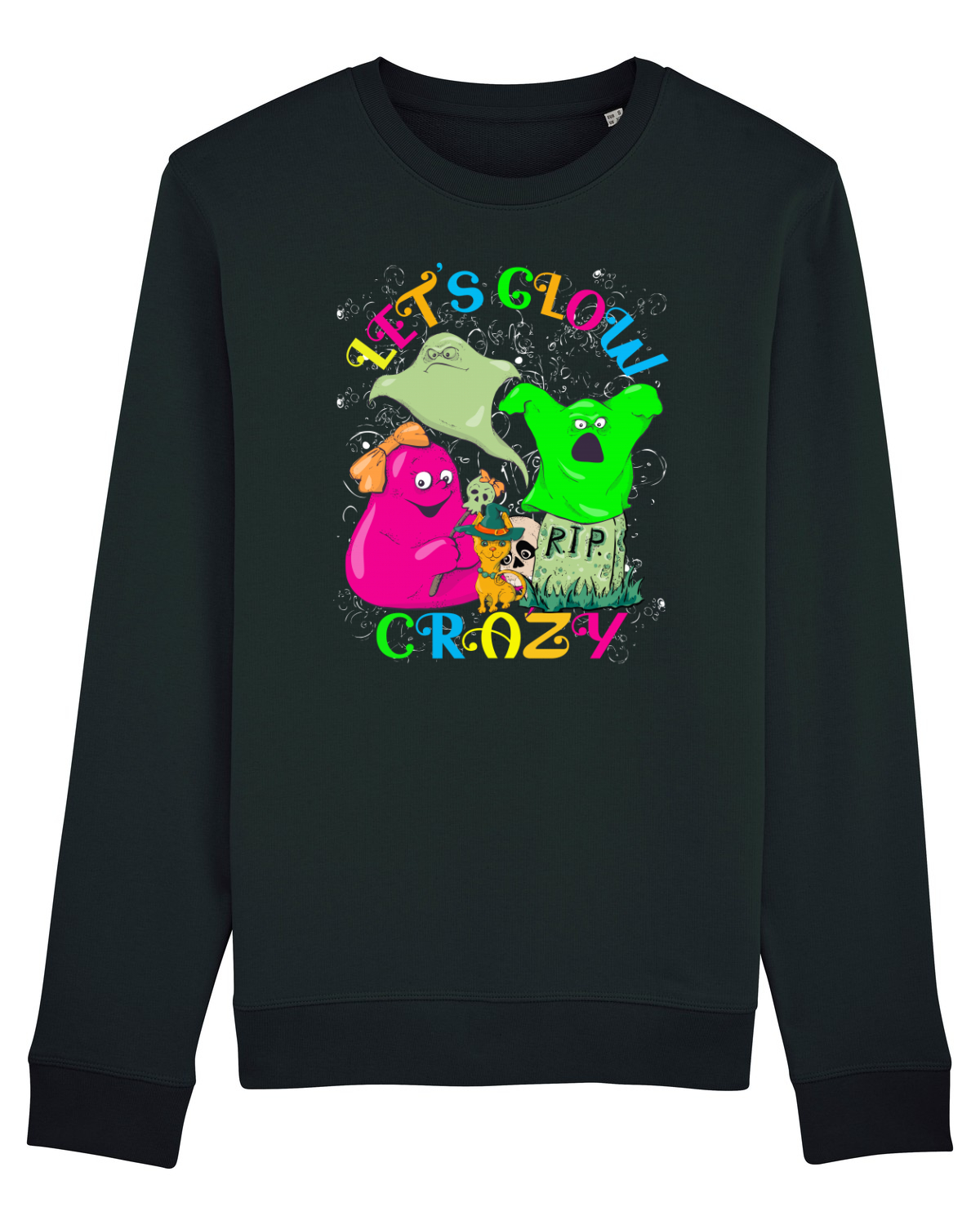 Bluză mânecă lungă Unisex Rise Black