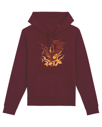 Design cu dragoni Burgundy
