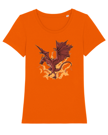 Design cu dragoni Bright Orange