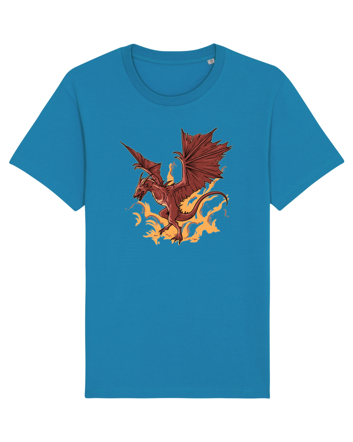 Tricou mânecă scurtă Unisex Rocker Azur