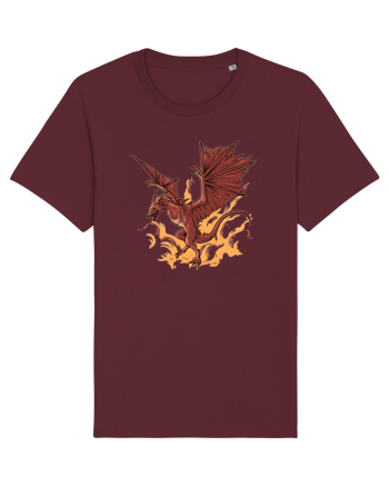 Design cu dragoni Burgundy