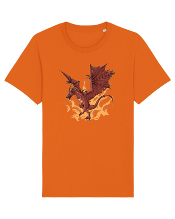 Design cu dragoni Bright Orange