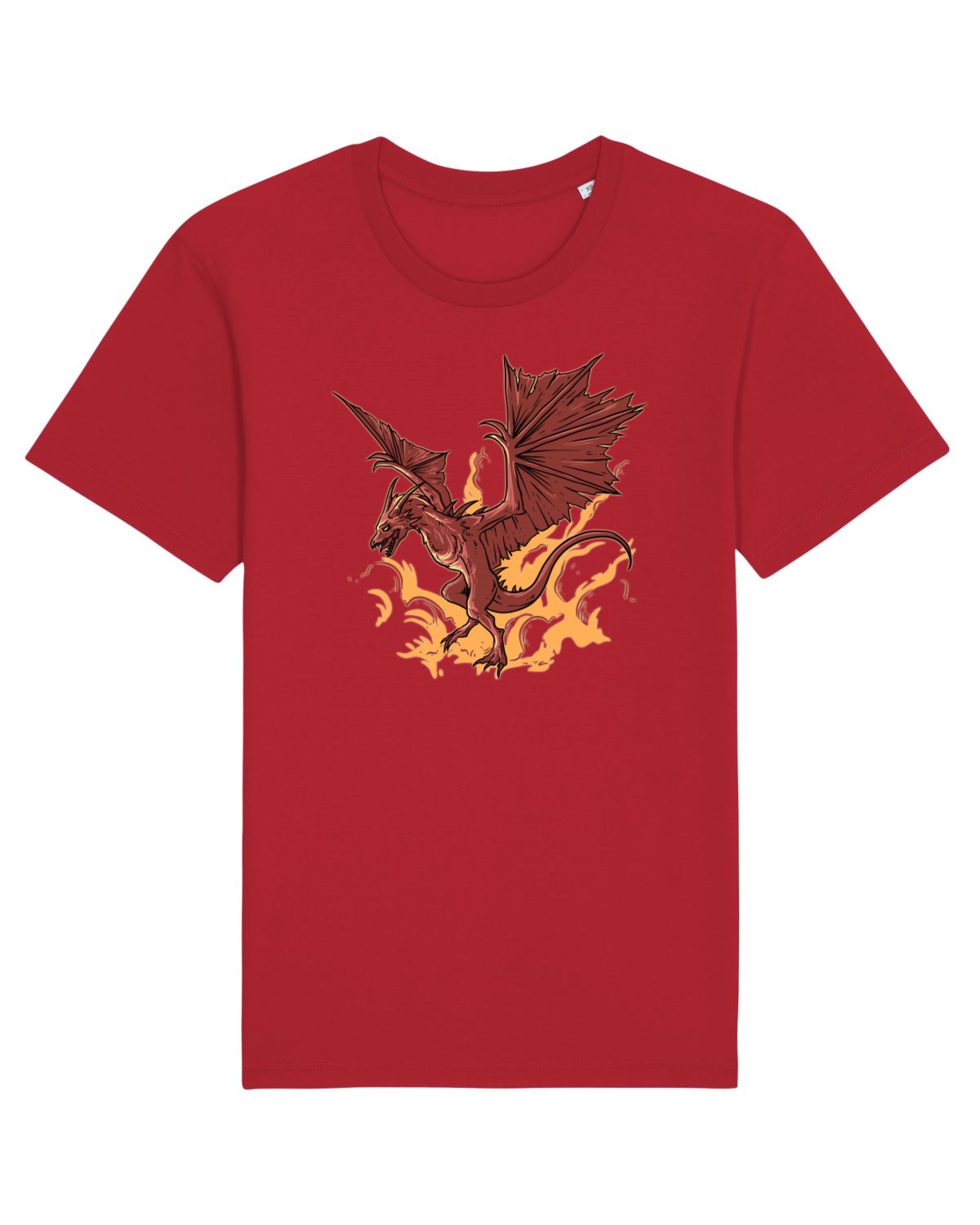 Tricou mânecă scurtă Unisex Rocker Red