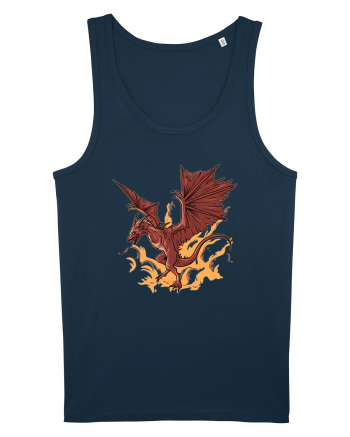 Design cu dragoni Navy