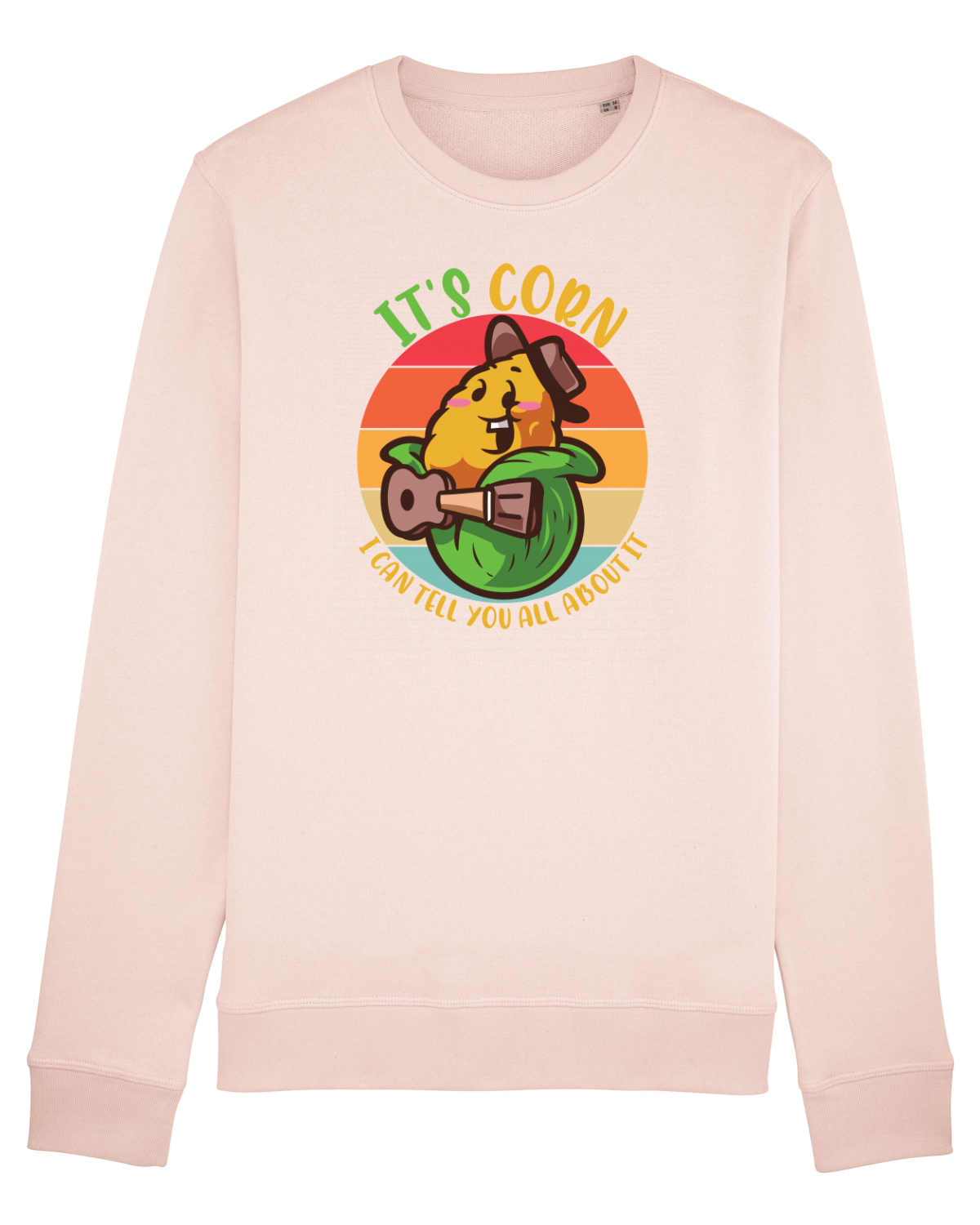 Bluză mânecă lungă Unisex Rise Candy Pink