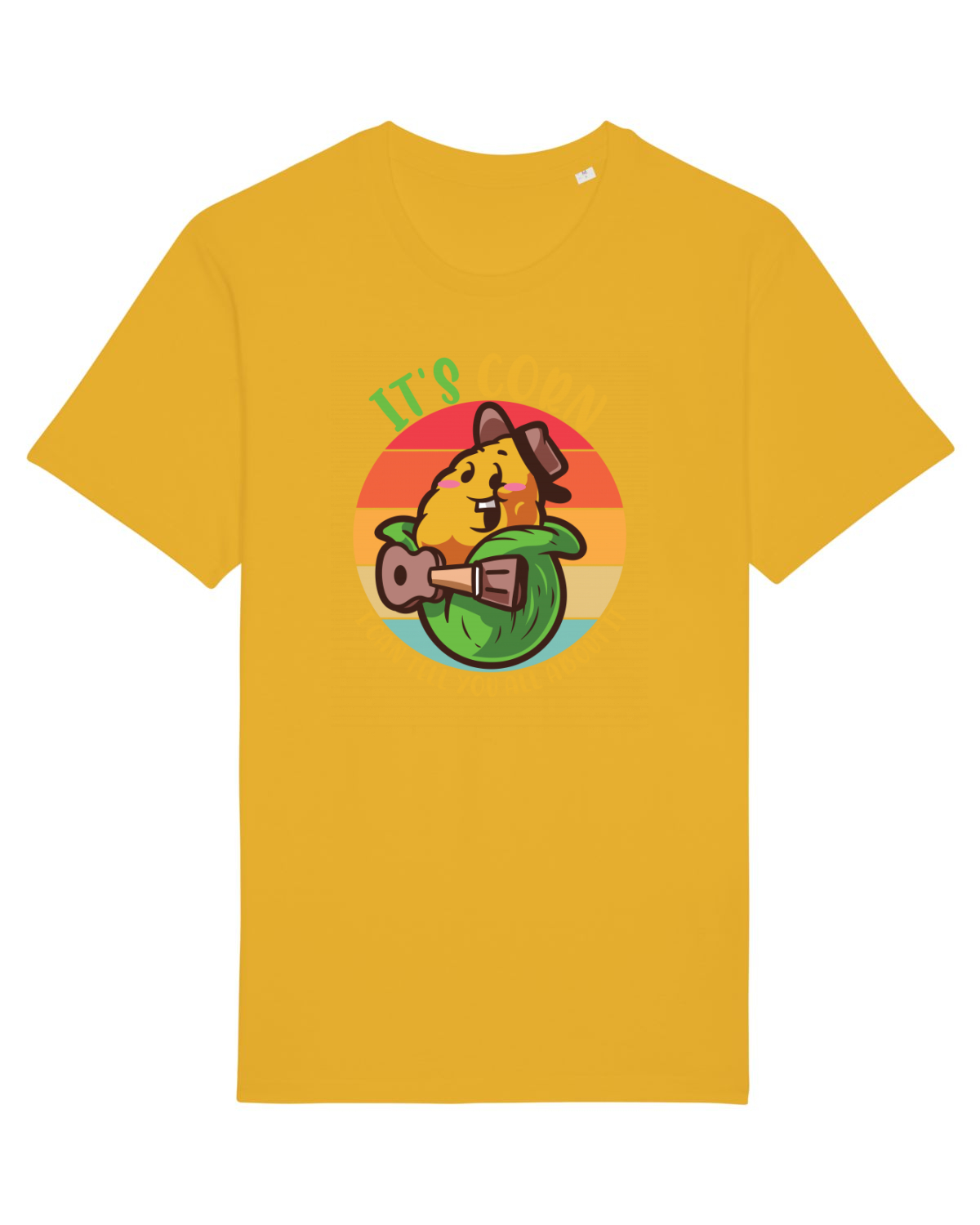 Tricou mânecă scurtă Unisex Rocker Spectra Yellow