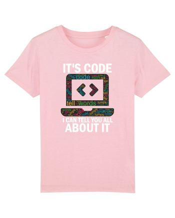 Umor de programatori Cotton Pink