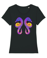 Colecția Zodiac 2 – Gemeni Tricou mânecă scurtă guler larg fitted Damă Expresser