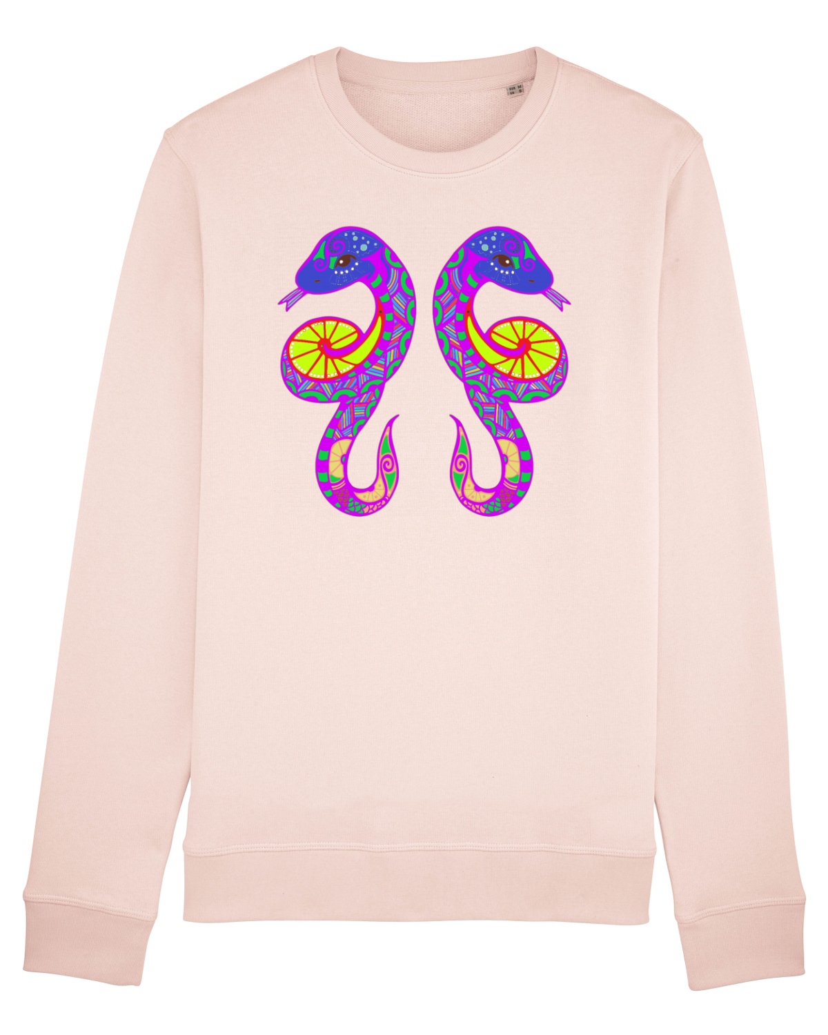 Bluză mânecă lungă Unisex Rise Candy Pink