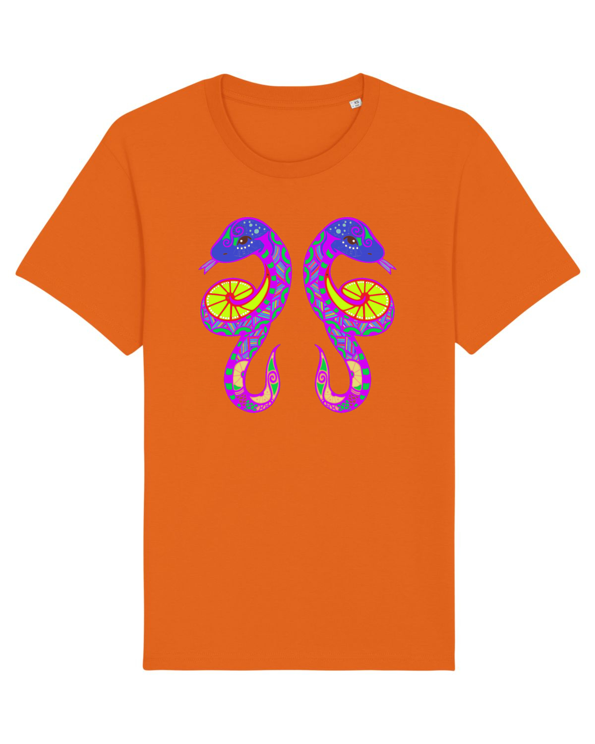 Tricou mânecă scurtă Unisex Rocker Bright Orange