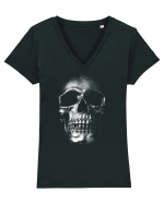 Silver Skull Tricou mânecă scurtă guler V Damă Evoker
