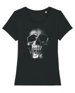 Silver Skull Tricou mânecă scurtă guler larg fitted Damă Expresser