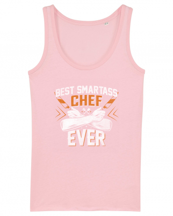 Best Smartass Chef Ever Cotton Pink