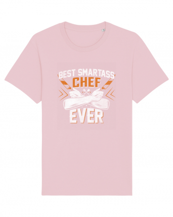 Best Smartass Chef Ever Cotton Pink