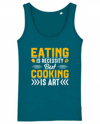 Eating is necessity but cooking is art Ocean Depth