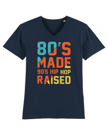 80's Made 90's Hip Hop Raised French Navy