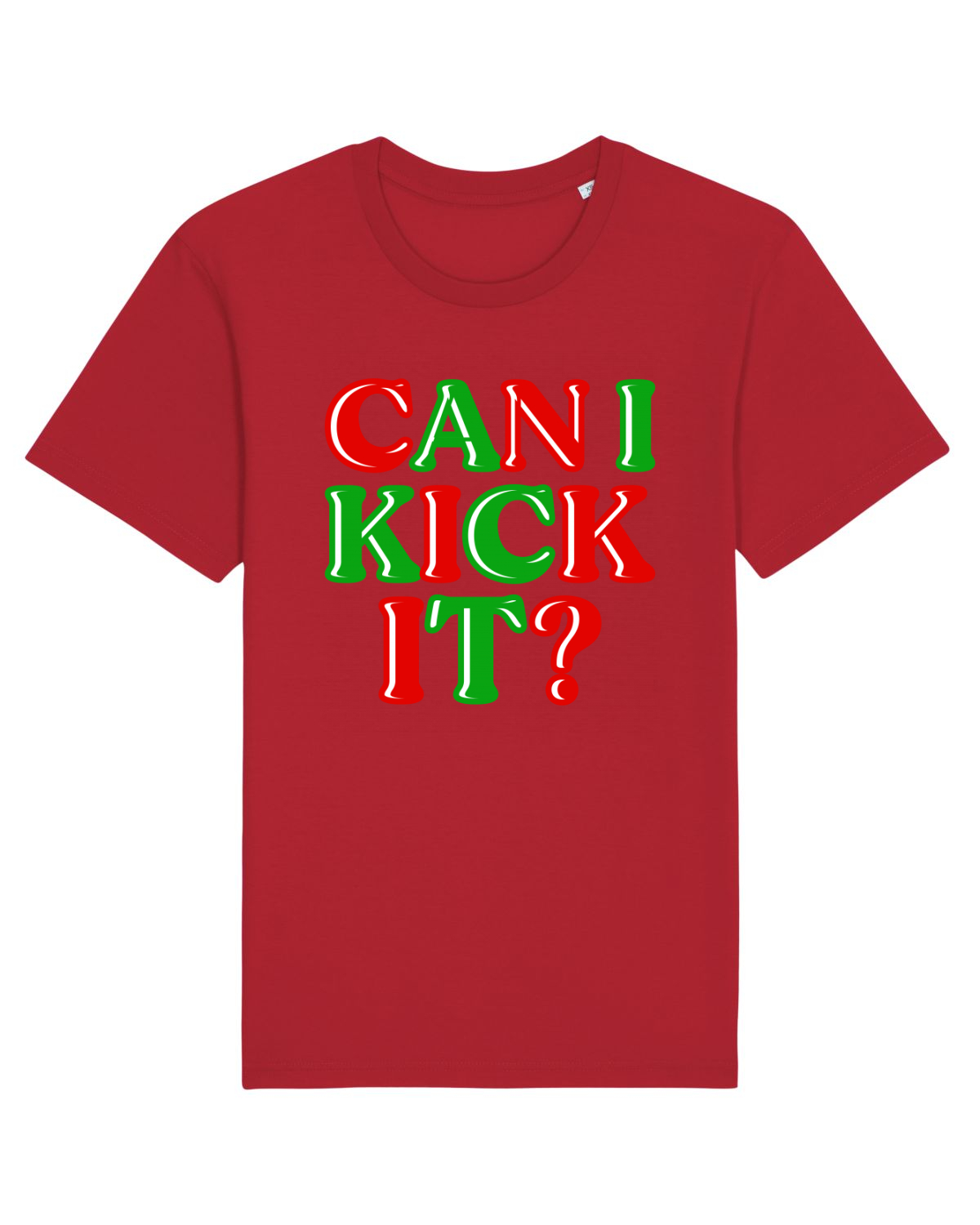 Tricou mânecă scurtă Unisex Rocker Red