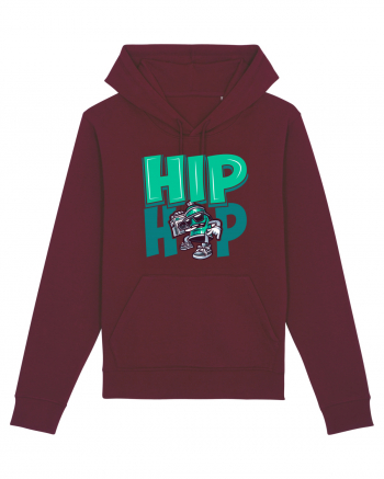 Hip Hop Graffiti Burgundy