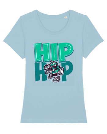 Hip Hop Graffiti Sky Blue