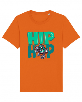 Hip Hop Graffiti Bright Orange