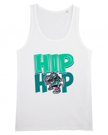 Hip Hop Graffiti White