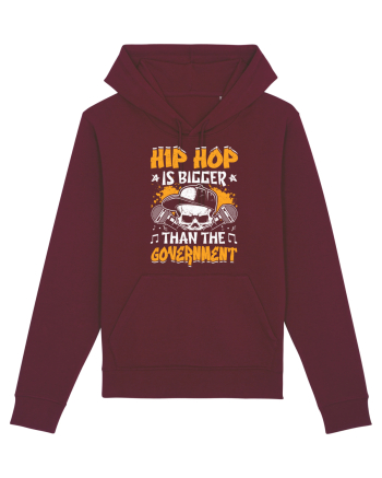 Hiphop is bigger than the government Burgundy