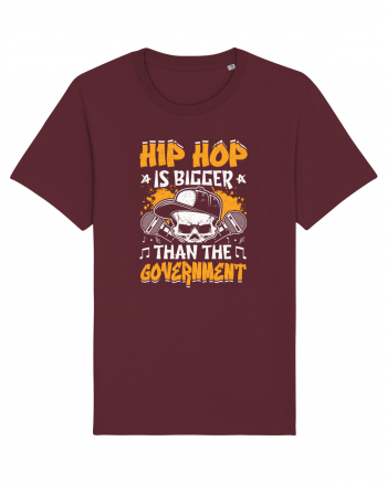 Hiphop is bigger than the government Burgundy