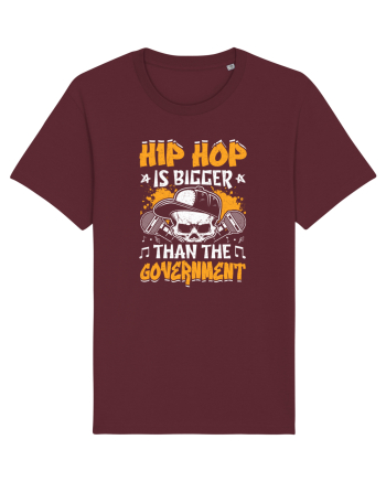 Hiphop is bigger than the government Burgundy