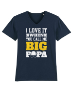 I Love It When You Call Me Big Papa Tricou mânecă scurtă guler V Bărbat Presenter