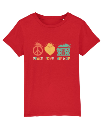 Peace Love Hip Hop Red