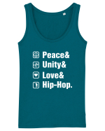 Peace Unity Love Hip Hop Maiou Damă Dreamer