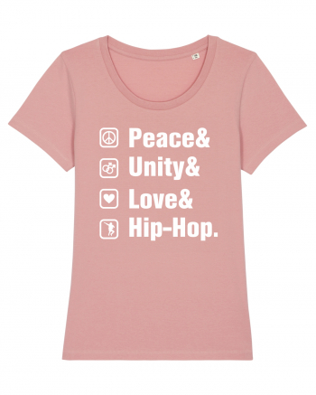 Peace Unity Love Hip Hop Canyon Pink