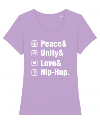 Peace Unity Love Hip Hop Lavender Dawn
