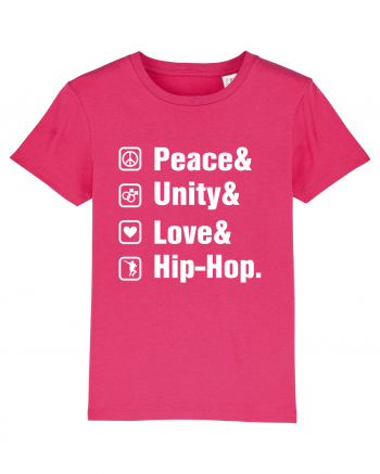 Peace Unity Love Hip Hop Raspberry