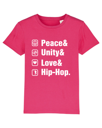 Peace Unity Love Hip Hop Raspberry