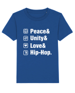 Peace Unity Love Hip Hop Tricou mânecă scurtă  Copii Mini Creator