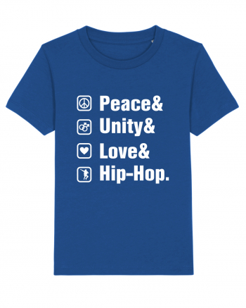 Peace Unity Love Hip Hop Majorelle Blue
