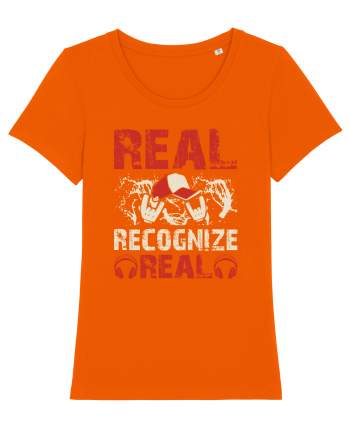 Real Recognize Real Bright Orange