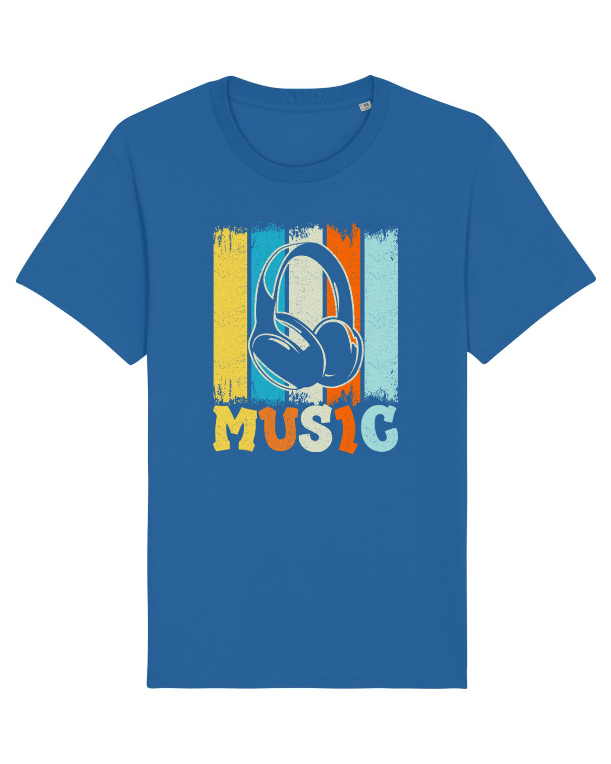 Tricou mânecă scurtă Unisex Rocker Royal Blue