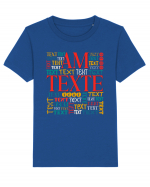 Am texte Tricou mânecă scurtă  Copii Mini Creator